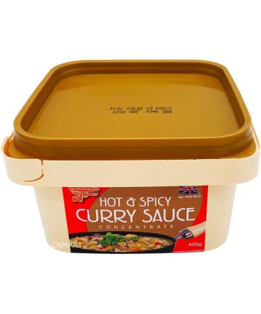Goldfish Chinese Takeaway Curry Sauce Paste Concentrate 405g Hot and Spicy (Pack of 3) by CNMART - Buy Online on GoSupps.com