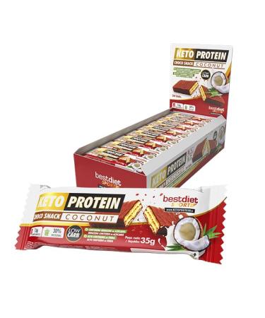 Best Diet Choco Snack Coconut (24 x 35 G)