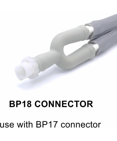 8.2FT NIBP Adapter Hose for Nihon Kohden SVM7000 | Dual Blood Pressure Tube with BP18 Connector | Compatible Adult/Pediatric Cuff - Buy Online on GoSupps.com