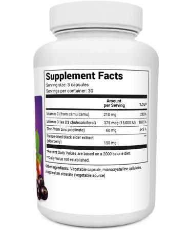 Dr. Berg's Advanced Immune Support - Daily Multi-System Defense Supplement - 90 Vegetarian Capsules - Buy Online on GoSupps.com