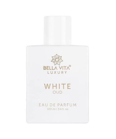 White Oud Luxury Eau De Parfum Unisex Perfume Orange Fressia & Tobacco Woody Long Lasting EDP Fragrance Scent Spray 100 ML 3.38 Floz