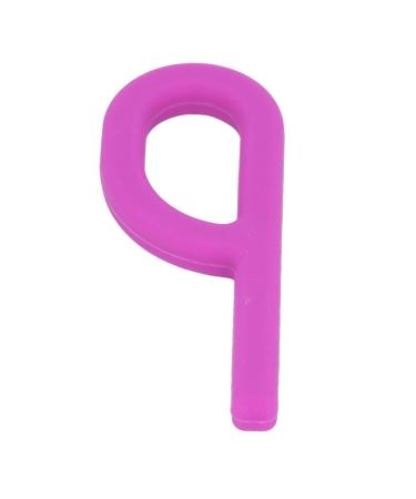 P-Shaped Silicone Sensory Cake Tool - Improve Chewing & Oral Muscle Rehabilitation - Purple Oral Motor Stimulation Toy for Children - Buy Online on GoSupps.com
