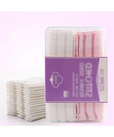 Portable Cleansing Cotton Hot Cosmetics Facial Cotton Pad Cosmetic Puff Organic Cotton Swab Box Eye Cleaning Pad Combination Installed 140PCS Soft Comfortable (Color : White or Pink) - Buy Online on GoSupps.com