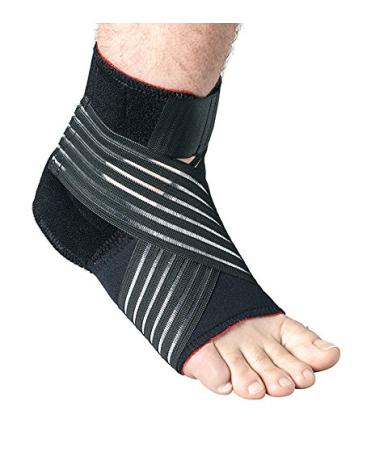 Thermoskin Foot Stabilizer, Black, Size Small, for mid-Foot and Many Other Foot Conditions Black Small