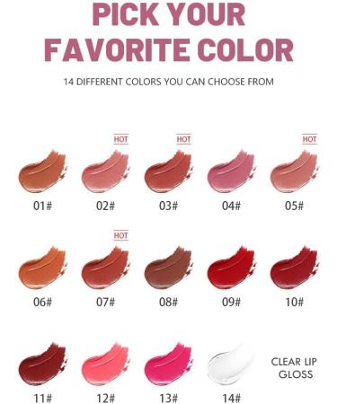  YYZGGLING Water Mist Liquid Lip Glaze Matte Velvet Lip Glaze long-lasting nourishing and moisturising colour for the perfect lip makeup (8) - Buy Online on GoSupps.com