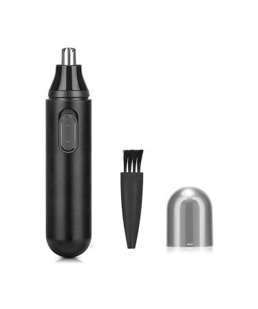 OBJECTIVE Nose and ear hair trimmer painless electric nose hair removal for men women battery operated doubleedged blades with cleaning brush Nose hair trimmer