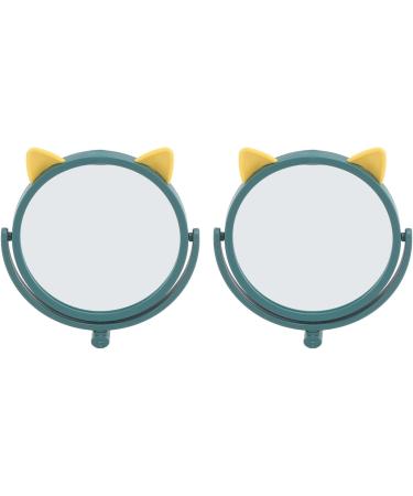 Wall Mounted Makeup Mirror Fogless Suction Cup Mirror PP Shell 360 Degree Swivel Arm for Outdoor Hiking for Daily Life Green - Buy Online on GoSupps.com