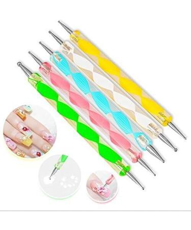 Goliton Nail Dotting Pen Set for Nail Art Design - 5PCS - Buy Online on GoSupps.com