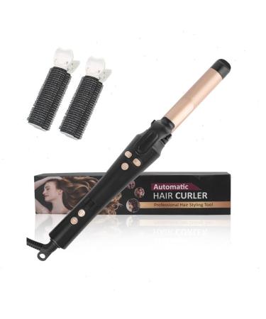 Curling Wands Automatic Curling Iron 1 Inch Hair Curler Rotating Curling Iron Hair Waver Hair Styling Irons LCD Automatic Hair Curler 30s Instant Heat Wand
