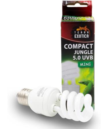Terra Exotica Jungle 5.0 UVB 13W Full Spectrum Daylight Lamp - Compact Mini Terrarium Light | International Shipping Available - Buy Online on GoSupps.com