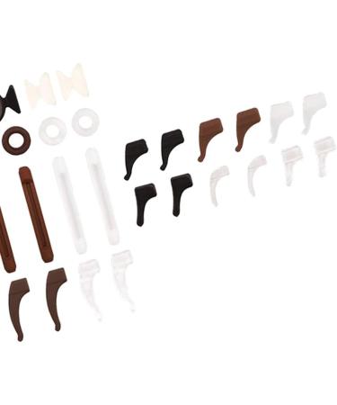 Silicone Eyeglass Temples & Ear Hooks - 18 Pairs of Durable Eyeglass Holders for Secure Fit | International Shipping Available - Buy Online on GoSupps.com