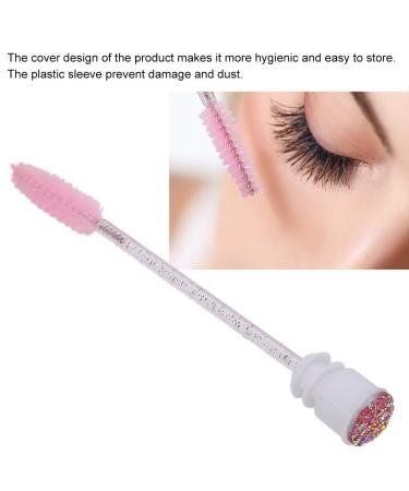 5-Piece Pink Eyebrow Brush Set - Perfect for Eyelash Extensions & Travel | Durable Eyebrow Applicators for Daily Use - Buy Online on GoSupps.com
