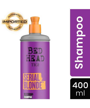 TIGI Bed Head Serial Blonde Shampoo for Damaged Blonde Hair - 13.53 fl oz | Best eCommerce International Shipping - Buy Online on GoSupps.com