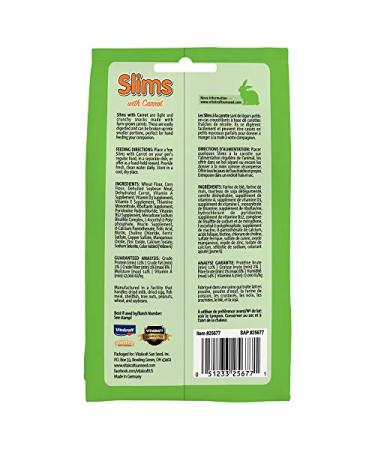 Vitakraft Rabbit Slims with Carrot - Healthy Nibble Stick Treats for Pets - Buy Online on GoSupps.com