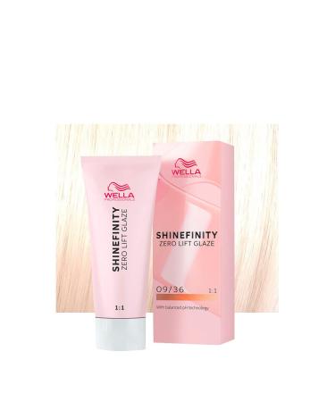Wella Shinefinity Vanilla Glaze 0936 Very Light Natural Violet Blonde 60ml demipermanent color