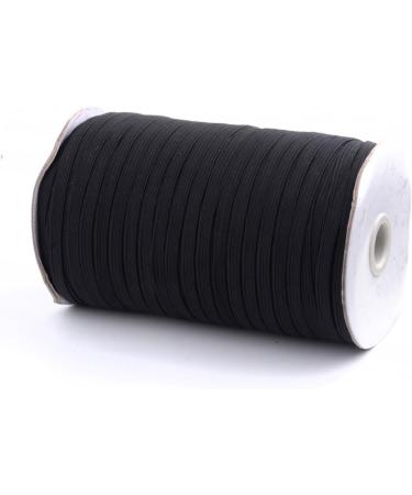 Gatuida Black Elastic Belt & 1 Roll Earrings Elastic Rope - Braided Flat Elastic Accessories for Ear Hooks | Shop Internationally - Buy Online on GoSupps.com