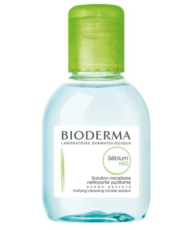 Bioderma Sebium H2O Purifying Cleansing Micelle Solution (for Combination/Oily Skin) 100 ml 100 ml (Pack of 1)