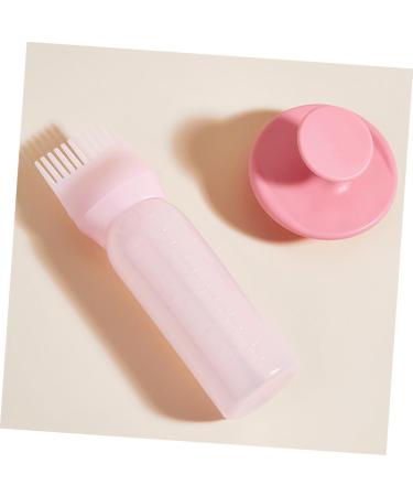 SOESFOUFU 2 Sets Hair Dye Bottle Root Comb Bottle Hair Oil Bottle with Comb Hair Dying Brush Hair Oil Comb Bottle Hair Color Root Comb Scalp Plastic Comb Shampoo Bottle Silicone Modeling - Buy Online on GoSupps.com