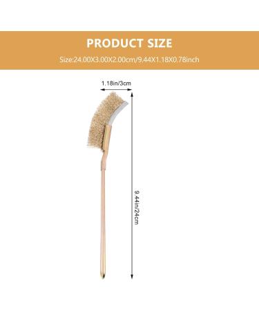 Mipcase 2 Sets Bird Cage Cleaning Brush Broom Handle Parrot Cage Cleaning Cage Birdcage 24X3X2CMx2pcs Curved Headx2pcs - Buy Online on GoSupps.com