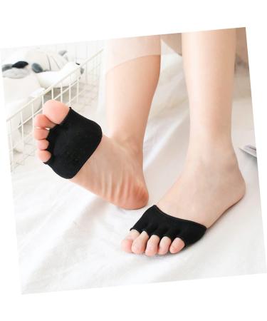 Frcolor 4 Pair Peep-Toe Socks for Men & Women - Low-Cut Invisible 5-Toe Liner Socks for Sandals & Heels - Buy Online on GoSupps.com