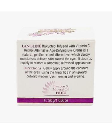 Lanoline Bakuchiol Infused with Vitamin C Age Defying Eye Cream Retinol Alternative 1.05 oz - Buy Online on GoSupps.com