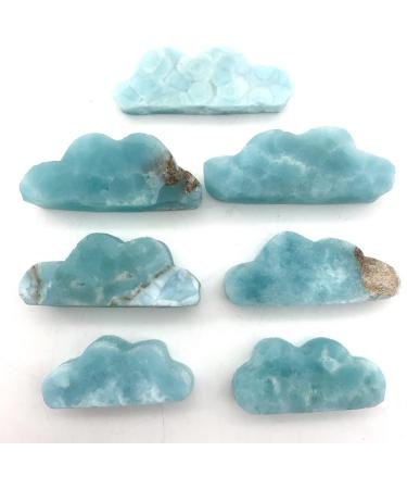Gems for Decoration 1pc Cute Natural Crystal Cloud Shaped Carved Specimen s Gifts Decor Minerals Aura Crystal - Buy Online on GoSupps.com