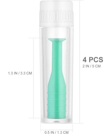 Exceart Contact Lens Remover Tool Set - Suction Cup for Home & Travel 4 Pieces (Green) - Easy Use & Portable - Buy Online on GoSupps.com