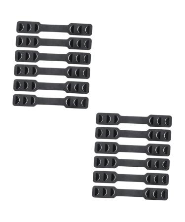 FRCOLOR 12 STK hooks to hang the mask Anti-slip ear handles Extension of the earring holder for mask bracket for masks earrings Face mask for children masking hooks buckle