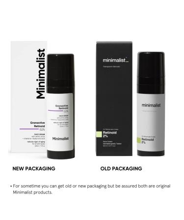 Mini.malist 2% Retinoid Night Cream | Anti-Aging for Wrinkles & Fine Lines | Sensitive Skin Formula - Buy Online on GoSupps.com