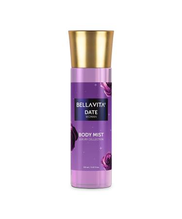 Bell Vita Luxury Date Women Body Spray Mist Perfume for Refreshing Floral & Vanilla Long Lasting Fragrance with Pink Pepper and Red Fruits 150 ml
