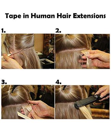 Buy SEGO TAPE Extensions - Real Hair 35cm Adhesive Tape 20 Pieces 40g + 10 Double-Sided for Effortless Style - Buy Online on GoSupps.com