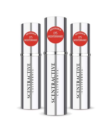 CA Perfume Impression of Fredarik Mal Lys Mediterranee For Women & Men Replica Version Fragrance Dupes Concentrated Long Lasting Eau de Parfum Spray Refillable Atomizer Bottle 0.17 Fl Oz/5ml-X3 FREDARIK MAL LYS MEDITERRANEE IMPRESSION 0.51 Fl Oz (Pack of 