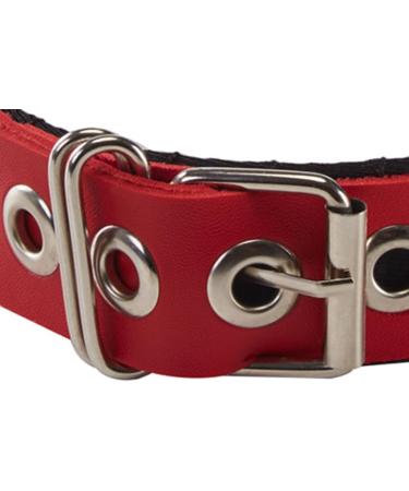 TQUXNGA PU Leather Headband Gothic Tiaras Leather Buckle Headband Rock Headband Punk Headband Steampunk PU Leather Headpiece Red - Buy Online on GoSupps.com