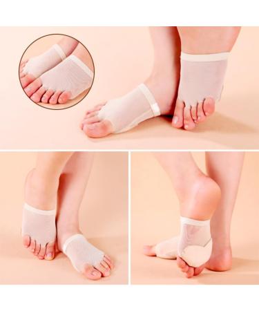 Buy Honeycomb Fabric Forefoot Pads - Anti-Slip Ballet Cushion for Dancing Shoes | Size S - Buy Online on GoSupps.com