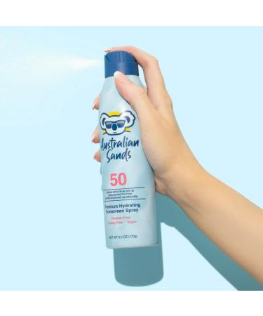 Premium Hydrating Sunscreen Spray SPF 50 - 6oz | Spray & Protect - Buy Now for Global Shipping - Buy Online on GoSupps.com