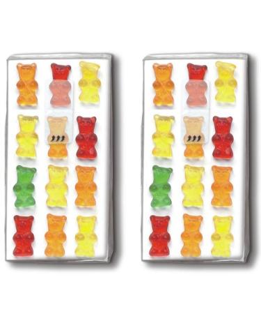 2x 10 handkerchiefs Jelly babies gummy bears / children / motif handkerchiefs