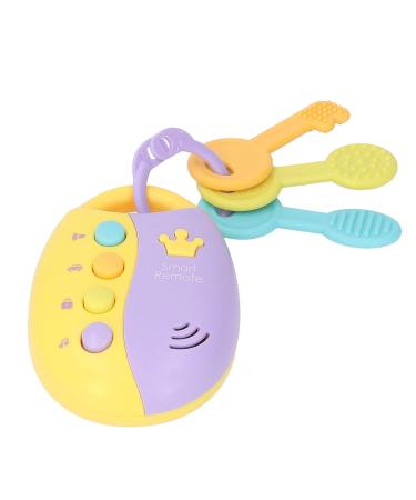 Buy Car Remote Control Key Toy - Sound & Light Early Learning Teether Toy for Babies | International Shipping Available - Buy Online on GoSupps.com