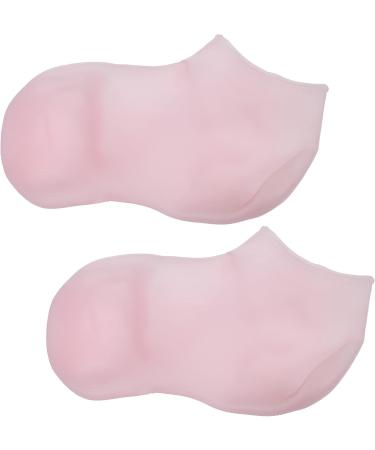 VOCOSTE 1 Pair Moisturizing Gel Socks Cracked Foot Care Protector Ankle Silicone Socks Pink M Size - Buy Online on GoSupps.com
