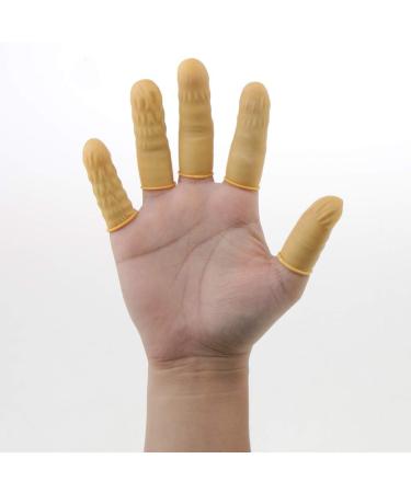 Buy Tubayia 450 Pcs Latex Finger Caps - Premium Finger Protection Covers for Hand Safety - International Shipping Available - Buy Online on GoSupps.com
