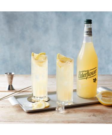 Cawston Press Sparkling Elderflower Lemonade Drink - 6 x 750ml Glass Bottles - No Sugar/Sweeteners/Artificial Colors/Preservatives - Buy Online on GoSupps.com