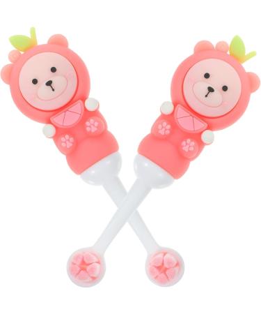 Healeved 8-Pack Soft Bristle Children's Toothbrushes - Training & Travel-Friendly Baby Toothbrushes in Pink Pebbles - Buy Online on GoSupps.com