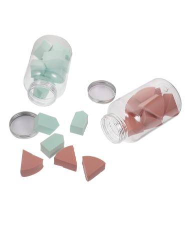 FRCOLOR 2 Boxes makeup egg puff liquid makeup concealer sponge beauty sponges make up for face triangle puff blush Hydrophilic non-latex loose cosmetic 14x7.5cm As Shown 1