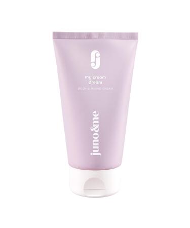 Juno & ME - Body Shaving Cream: Razor cream for thorough & smooth shave - helps with ingrown hair & razor burn - avocado oil hyaluronic acid & aloe vera - vegan & free of parabens - 150ml - Buy Online on GoSupps.com
