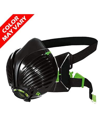 Trend Air Stealth Dust Mask Half Mask with Replaceable Twin HEPAC Filters for Woodworking Building & Construction Work Medium/Large Respirator - Buy Online on GoSupps.com