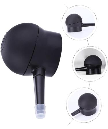 PLAFOPE 3 Pcs Silicone Nozzle Hair Fiber Spray Clear Loose Powder Spray Applicator Pump Black Plastic Abs - Buy Online on GoSupps.com