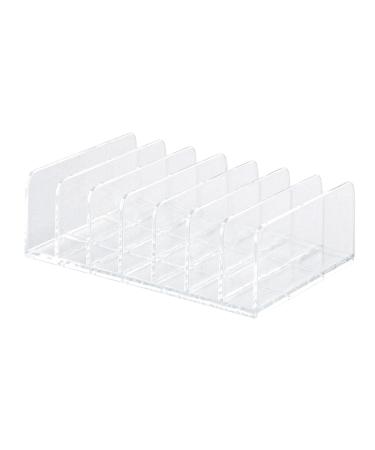 Aibyks Eyeshadow Palette - 7 Compartment Cosmetic Storage Holder - Eyeshadow Holder Cosmetic Storage for Bathroom Countertop, Commo