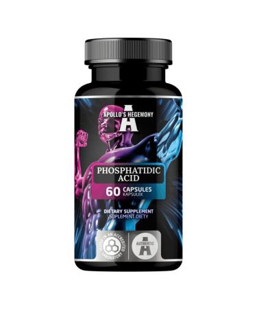 APOLLO'S HEGEMONY Phosphatidic Acid 750mg per Daily Dose - 60 Vegan Capsules - 1 Month Supply - Natural Supplement to Support Anabolic processes Muscle Development and Strength