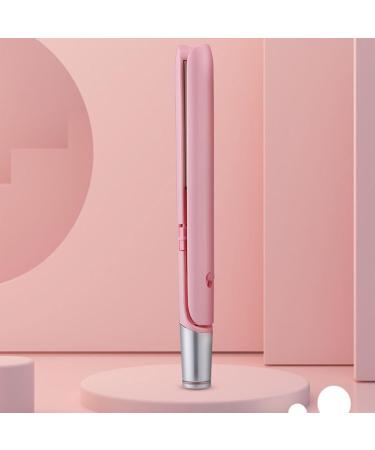 Rechargeable Flat Iron Curler - USB Travel Hair Straightener with Temperature Control | Professional Long & Short Hair Styling - Buy Online on GoSupps.com