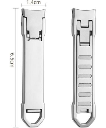 SUICRA Nail Clippers Fingernail Clipper Toenail Ultra-Thin Nail Clippers Collapsible Portable Travel Fingernail Keychain Nail Scissors Cutter Manicure Tool - Buy Online on GoSupps.com