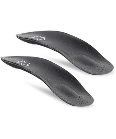 FOMIYES High Arch Support Insoles - 2 Pairs 3/4 Shoe Inserts for Men & Women - Non-Slip Half Arch Support for Flatfoot - Size 3 Black - Buy Online on GoSupps.com